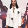 The Flash 2023 Ezra Miller White Blazer
