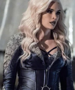 The Flash Caitlin Snow Black Leather Jacket