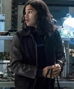 The Flash Carlos Valdes Letterman Jacket