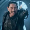 The Flash Danny Trejo Black Leather Coat