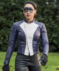 The Flash Iris West-Allen Leather Jacket