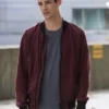 The Flash S06 Barry Allen Vintage Bomber Jacket