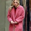 The Flight Attendant Cassie Pink Coat