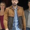 The Gifted Eclipse Brown & Black Suede Leather Jacket