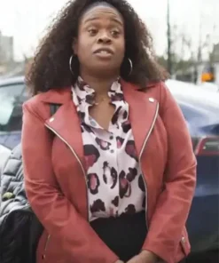 The Good Doctor S06 Dr. Jordan Allen Red Leather Jacket