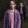 The Haunting of Bly Manor Flora Wingrave Purple Jacket