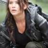The Hunger Games Katniss Everdeen Black Hooded Jacket
