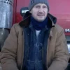 The Ice Road Liam Neeson Brown Jacket