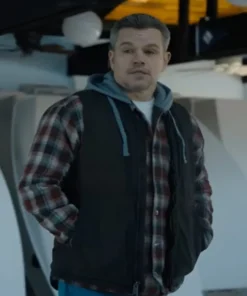 The Instigators 2024 Matt Damon Vest