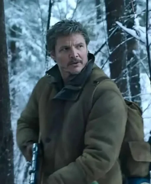 The Last Of Us 2023 Pedro Pascal Brown Wool Jacket