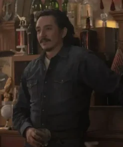 The Last Of Us S01 Gabriel Luna Black Denim Jacket