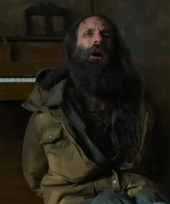 The Last Of Us S01 Jason Vaisvila Olive Green Cotton Jacket