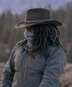 The Last Of Us S01 Rutina Wesley Grey Cotton Jacket