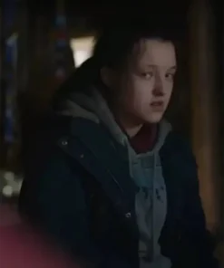 The Last of Us 2023 Ellie Williams Blue Hooded Jacket