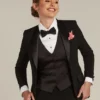 The Lost Girls Tuxedo Shawl Adam Black Collar Dinner Suit