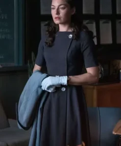 The Man In The High Castle Alexa Davalos Black Long Coat