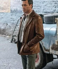 The Man in the High Castle Jason O’mara Brown Leather Blazer Jacket