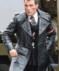 The Man in the High Castle Rufus Sewell Black Leather Trench Coat