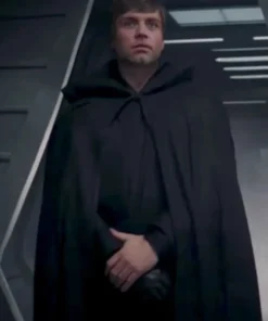 The Mandalorian Luke Skywalker Black Cloak Coat