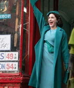 The Marvelous Mrs. Maisel Miriam Maisel Sea Green Coat