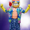 The Masked Singer Pineapple Floral Shirt