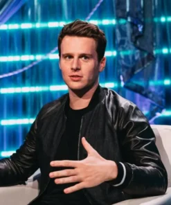 The Matrix 4 Mindhunter Black Leather Jacket