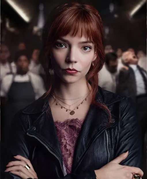 The Menu Margot Black Leather Jacket