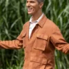 The Mole Season 2 Ari Shapiro Pocket Brown Jacket