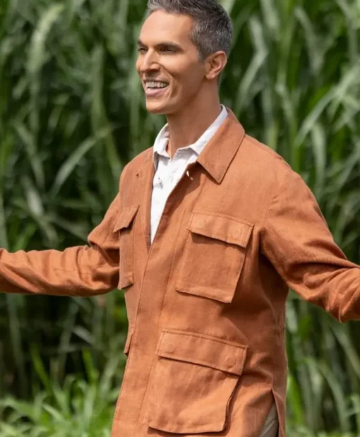 The Mole Season 2 Ari Shapiro Pocket Brown Jacket