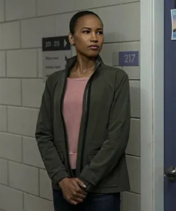 The Night Agent Chelsea Arrington Green Jacket