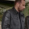 The Old Guard Booker Leather Black Jacket