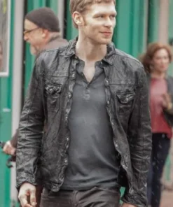 The Originals Klaus Mikaelson Black Leather Jacket