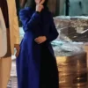The Penguin 2024 Cristin Milioti Blue Trench Coat