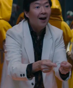 The Pentaverate Ken Jeong White Blazer Coat