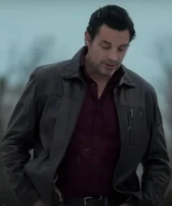 The Perfect Pairing Brennan Elliott Black Leather Jacket