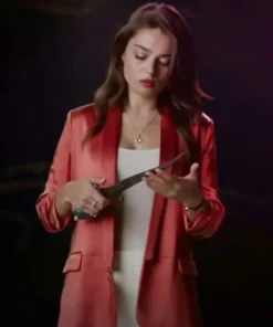 The Protector Ayça Aysin Red Blazer Coat