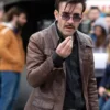 The Protector Mehmet Yilmaz Brown Leather Jacket