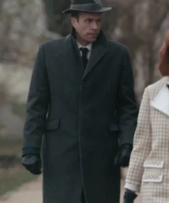 The Queens Gambit Mr. Booth Grey Coat