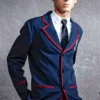 The Umbrella Academy Navy Blue Uniform Wool Blazer