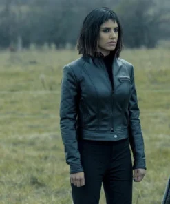 The Umbrella Academy S02 Lila Pitts Black Cropped Jacket