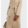 The Undoing Lily Rabe Beige Coat