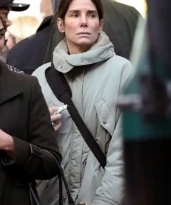 The Unforgivable Ruth Slater Grey Cotton Jacket