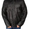 The Vampire Diaries Ian Somerhalde Black Field Jacket