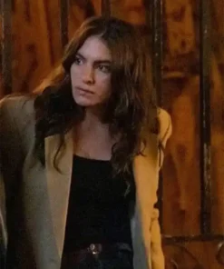 The Veil S01 Adilah Beige Long Coat