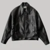 The Verlin Leather Black Jacket