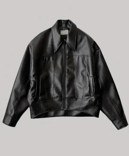 The Verlin Leather Black Jacket