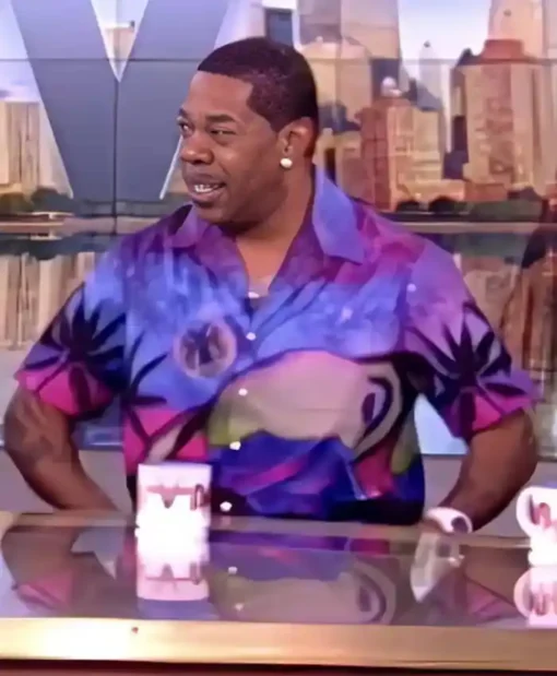 The View Busta Rhymes Graphic Print Shirt