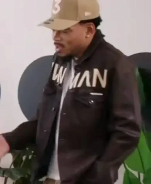 The Voice S25 Chance The Rapper HVMAN Black Jacket