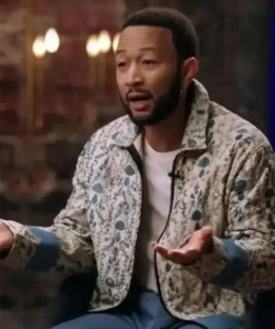 The Voice S25 John Legend Floral Cotton Jacket
