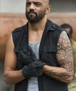 The Walking Dead Gary Black Cotton Vest